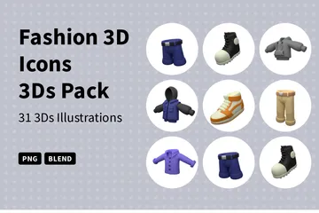 ファッション 3D Iconパック