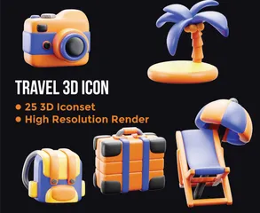 Feriado Pacote de Icon 3D