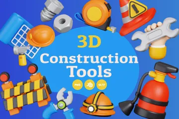 Ferramentas de construção Pacote de Icon 3D