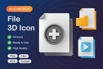 ファイル 3D Iconパック