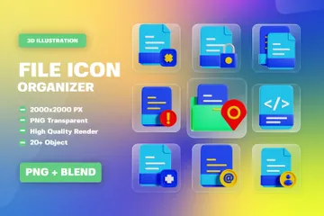 File 3D Icon Pack