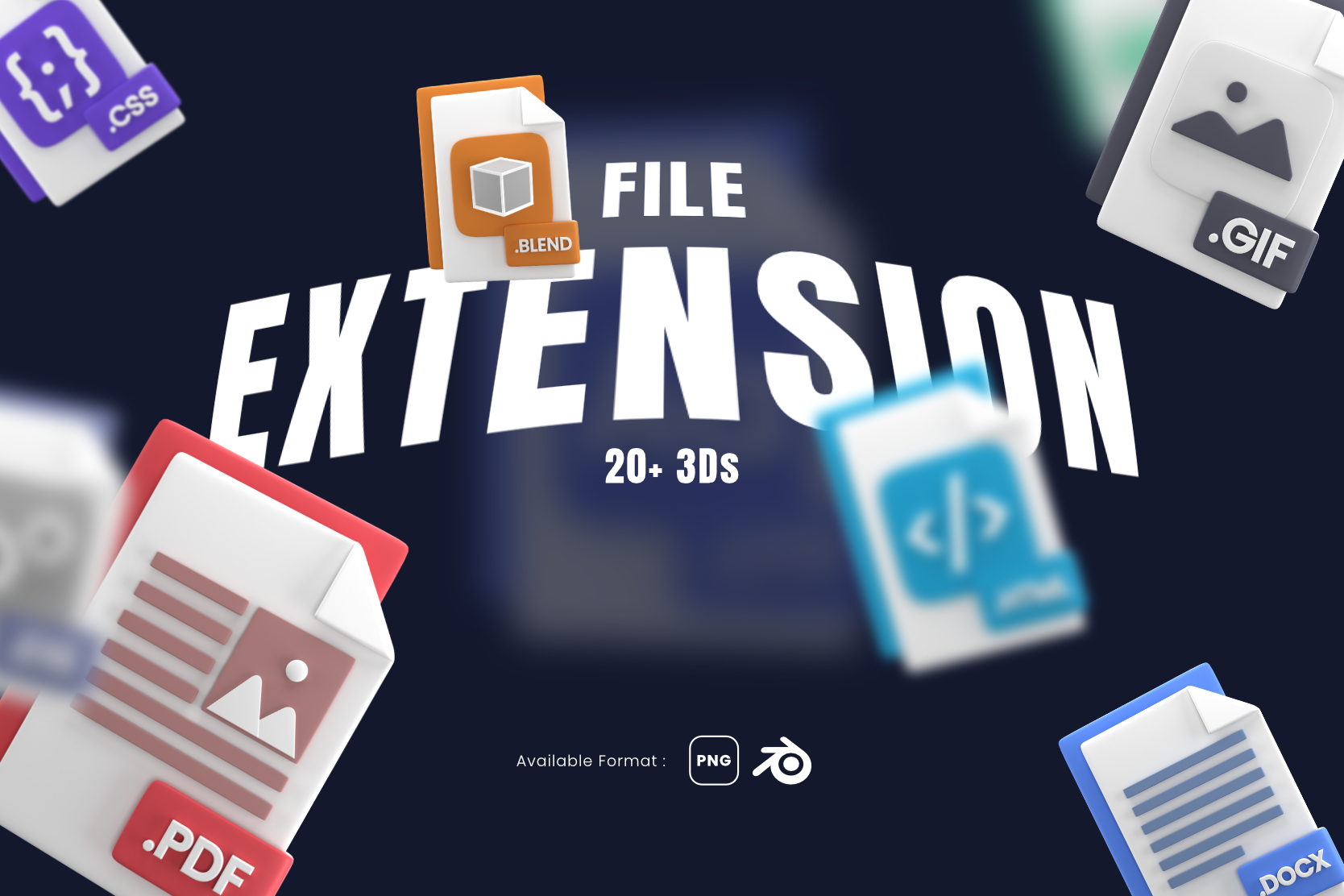 3d model extension file