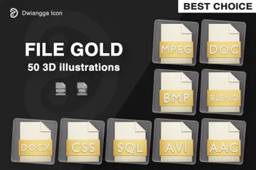 File Format 3D Icon Pack