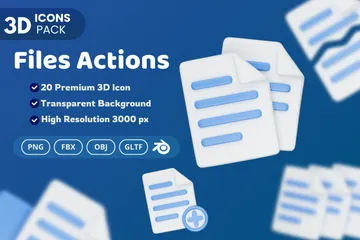 Files 3D Icon Pack