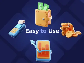 Finance 3D Icon Pack