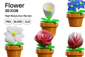 Fleur Pack 3D Icon