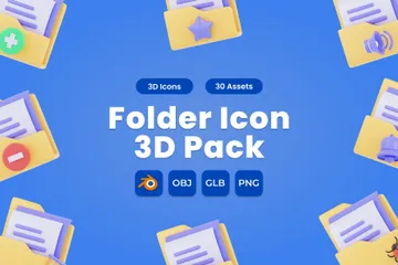 フォルダ 3D Iconパック