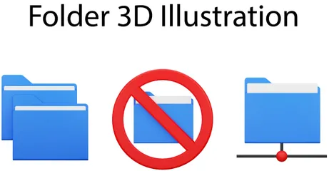 폴더 3D Icon 팩