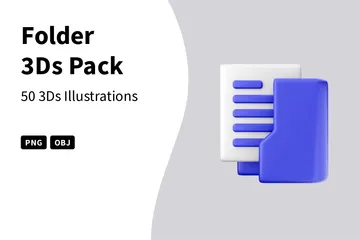 Folder 3D Icon Pack