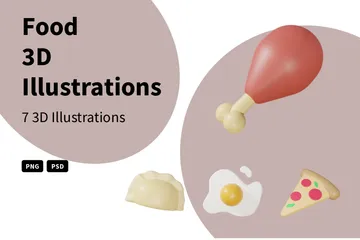 Food 3D Illustration Pack