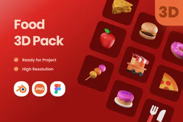Food 3D Illustration Pack