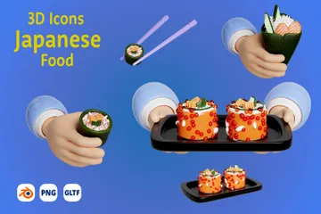 食べ物 3D Iconパック