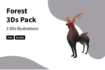 Forest 3D Icon Pack