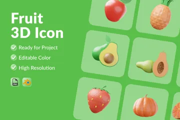 Fruit 3D Illustration Pack