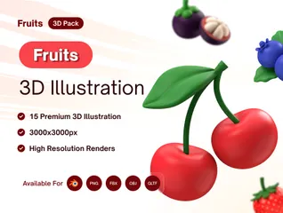 Fruits 3D  Pack