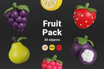 Fruits 3D Icon Pack