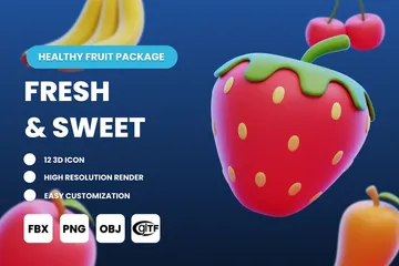 FRUITS 3D Icon Pack