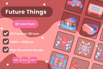 Future Things 3D Icon Pack