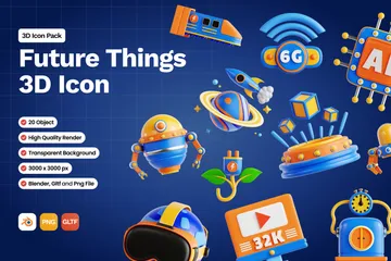 Future Things 3D Icon Pack