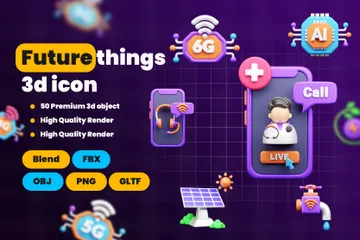 Future Things 3D Icon Pack