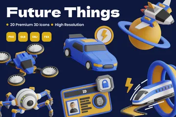 Future Things 3D Icon Pack