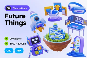 Future Things 3D Illustration Pack