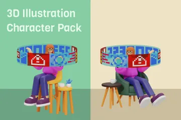 Future Work 3D Illustration Pack