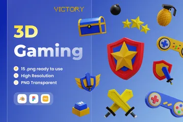 Gaming 3D Icon Pack