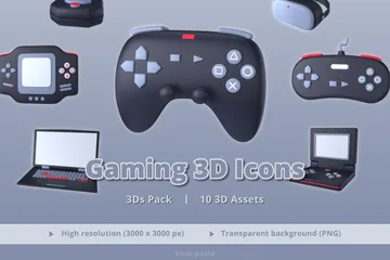 Gaming 3D Icon Pack