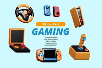 GAMING 3D Icon Pack