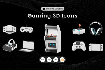 Gaming 3D Icon Pack