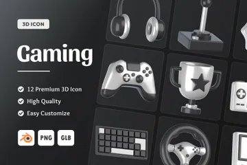 Gaming 3D Icon Pack