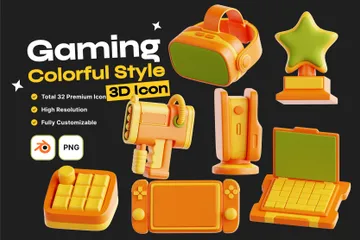 Gaming 3D Icon Pack