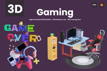 3D Render Gaming 3D Icon Pack