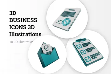 Business Band 1 3D Illustration Pack