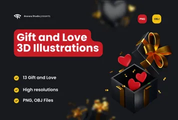Gift And Love 3D  Pack
