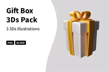 Gift Box 3D Icon Pack