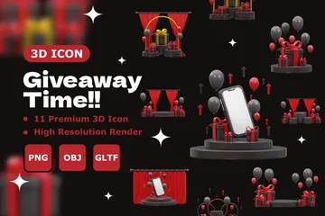 Giveaway 3D Icon Pack