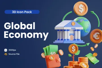 Global Economy 3D  Pack