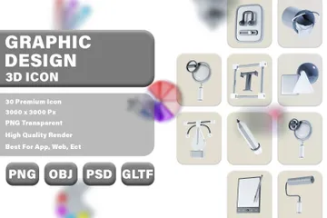 Conception graphique Pack 3D Icon