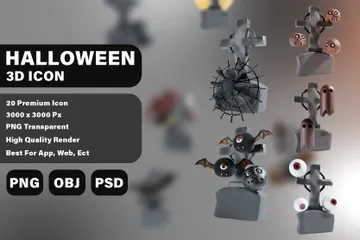 Halloween Pack 3D Icon