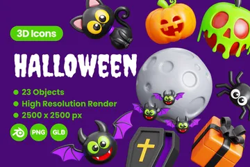 Halloween Pack 3D Icon