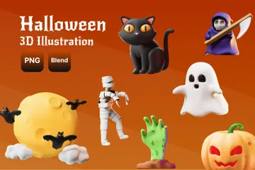 Halloween Pack 3D Icon