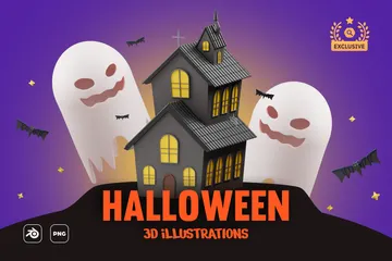 Halloween 3D Icon Pack