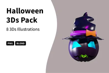 Halloween 3D Icon Pack