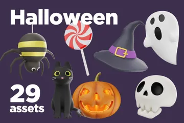 Halloween 3D Icon Pack