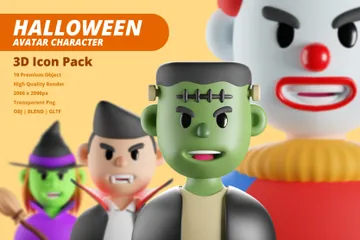 HALLOWEEN AVATAR 3D Icon Pack