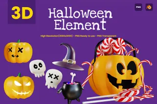 Halloween Element