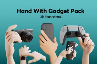 Hand With Gadget