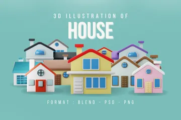 Haus 3D Icon Pack